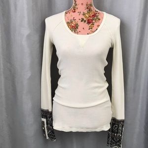 FREE PEOPLE  thermal shirt